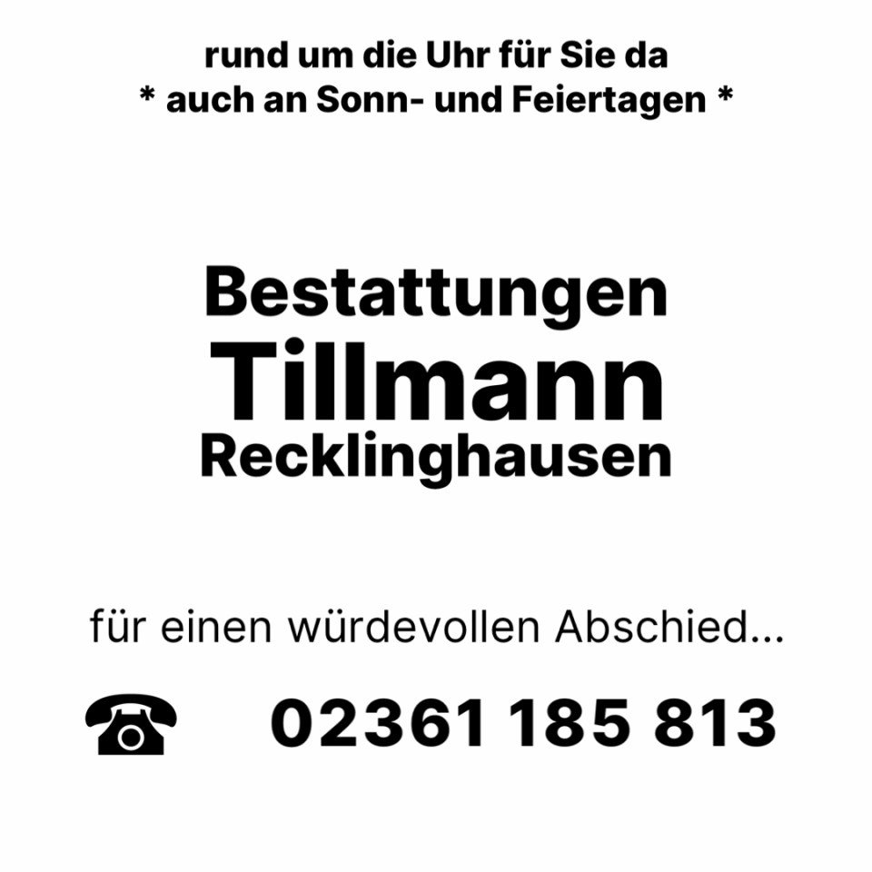 Beerdigungen Suderwich